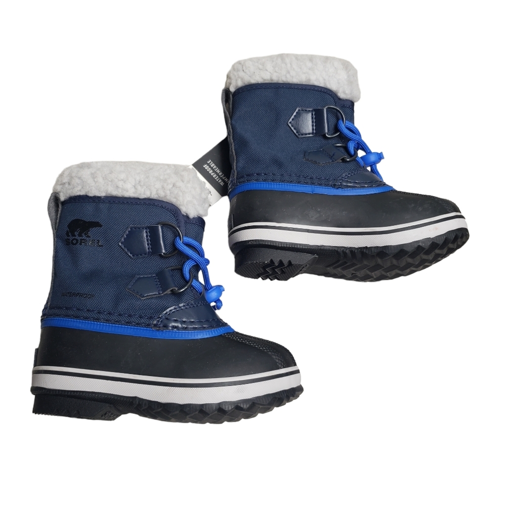NWT Kids Sorel Yoot Pac Waterproof Snow Boots Size 8